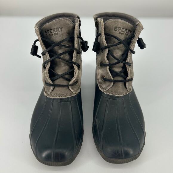 Sperry Women's Saltwater Emboss Duck Boots, Size 7 - Picture 2 of 13